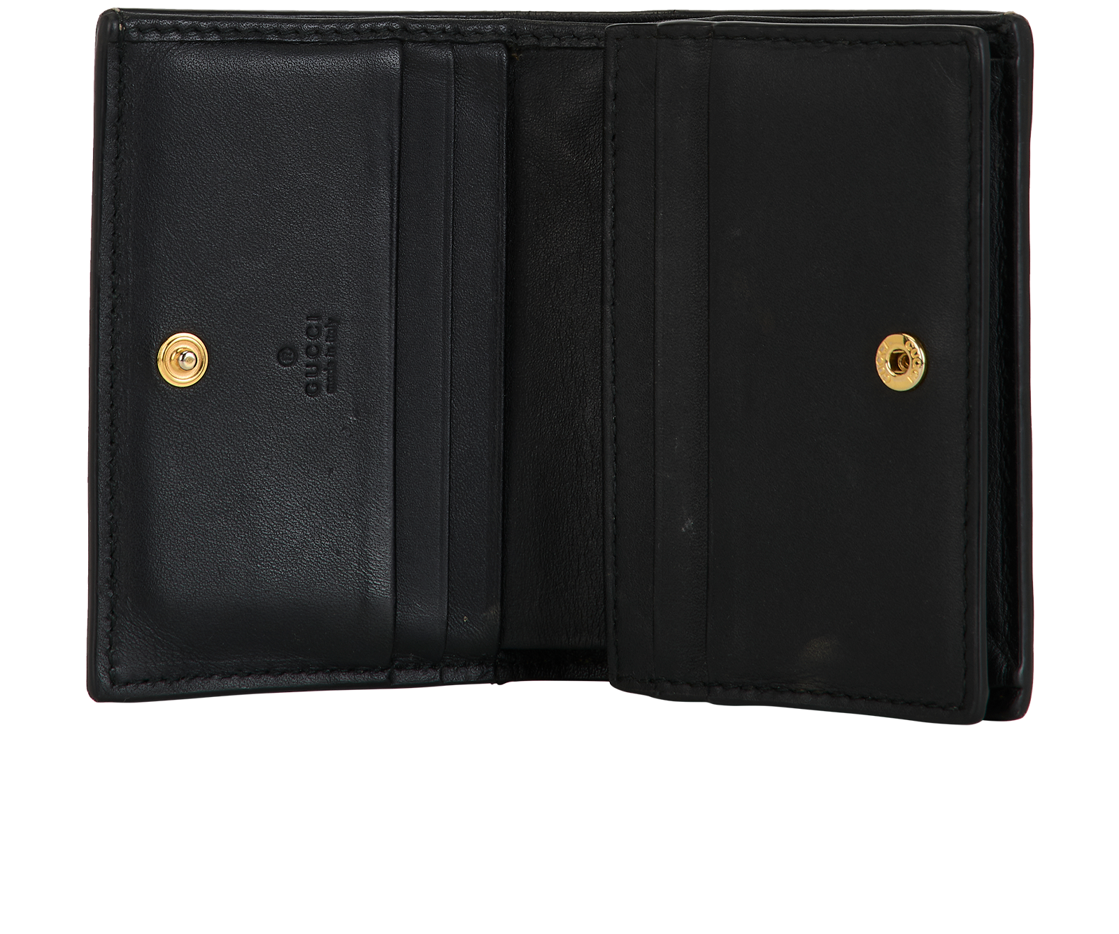 Gucci Bifold GG Supreme Bee Wallet, &pound;150, Accessories, Beige/Black, Canvas, Other view